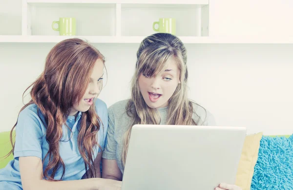 Women using laptop