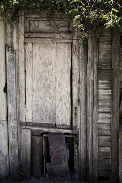 Old  wooden door