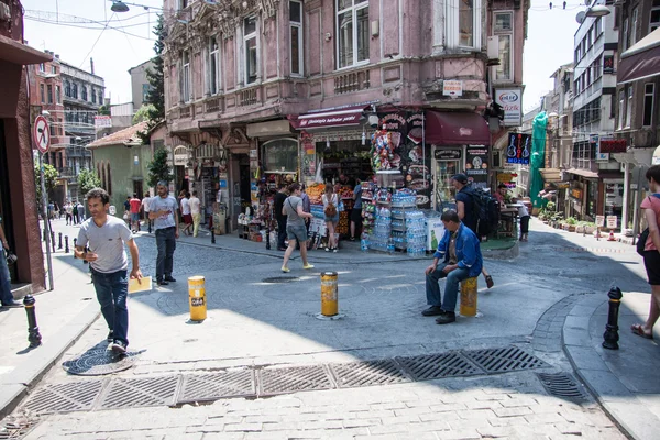 Street in the old city of Istanbul. Turkey.