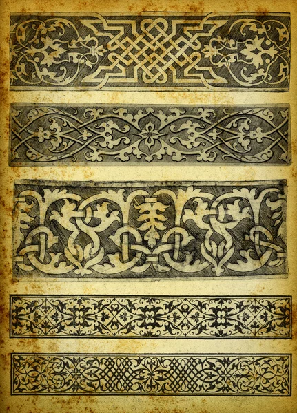 Renaissance engravings on  wood