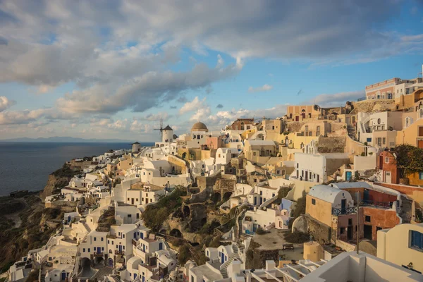 White city on slope of hill