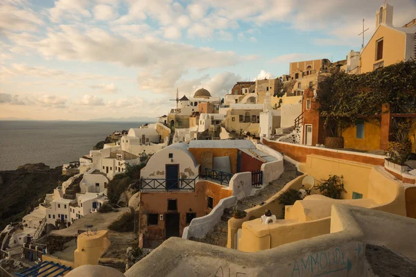 White city on slope of hill