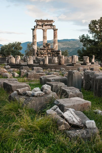 Ruins of ancient greek temple of Apollo