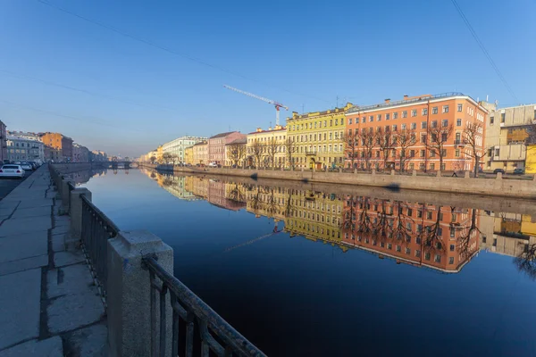 The houses on the river embankment