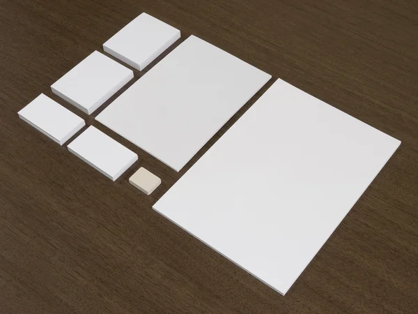 Blank set of corporate identity templates.