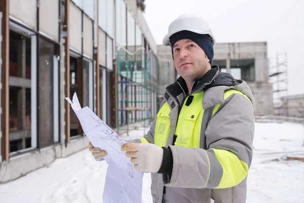 Civil Engineer At Construction Site