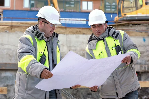 Civil Engineers At Consruction Site
