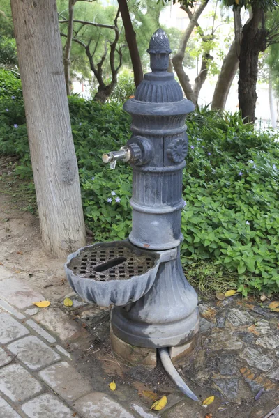 Old water drinking fountain