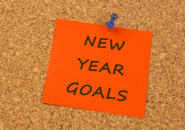 New Year Goals - pinned note