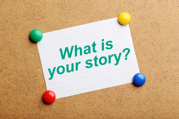 What is your story note on  paper