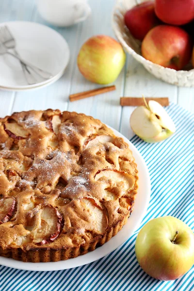 Homemade apple cake