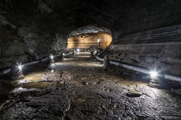 Manjanggul Lava Tube Cave on Jeju Island in South Korea