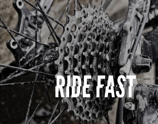 Ride fast gears and chain