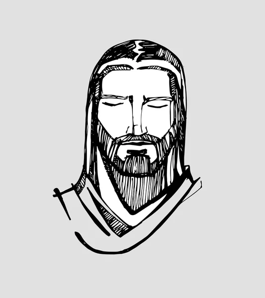 Jesus Christ face icon