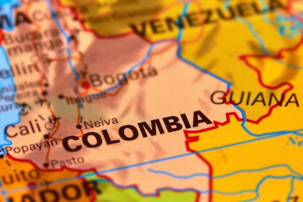 Colombia on the Map