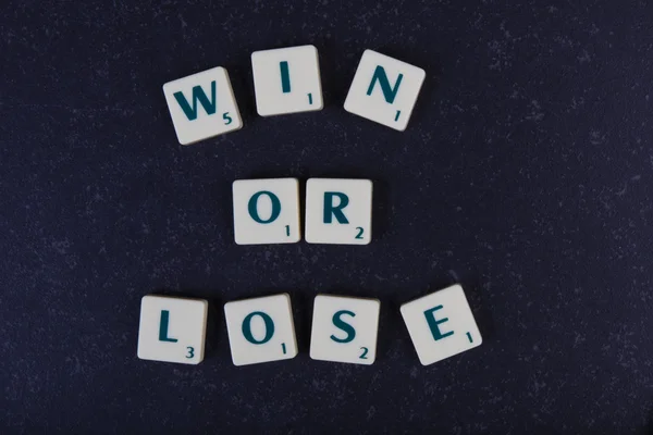 Letters win or lose