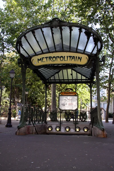 Abbesses metropolitain Paris metro station