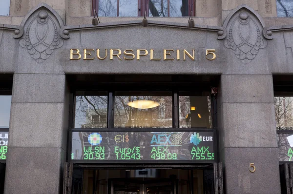 Amsterdam  Stock Exchange at beursplein 5