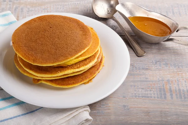 Perfect homemade fluffy pancakes