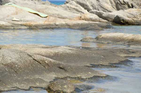 Sea Rocks in Bay