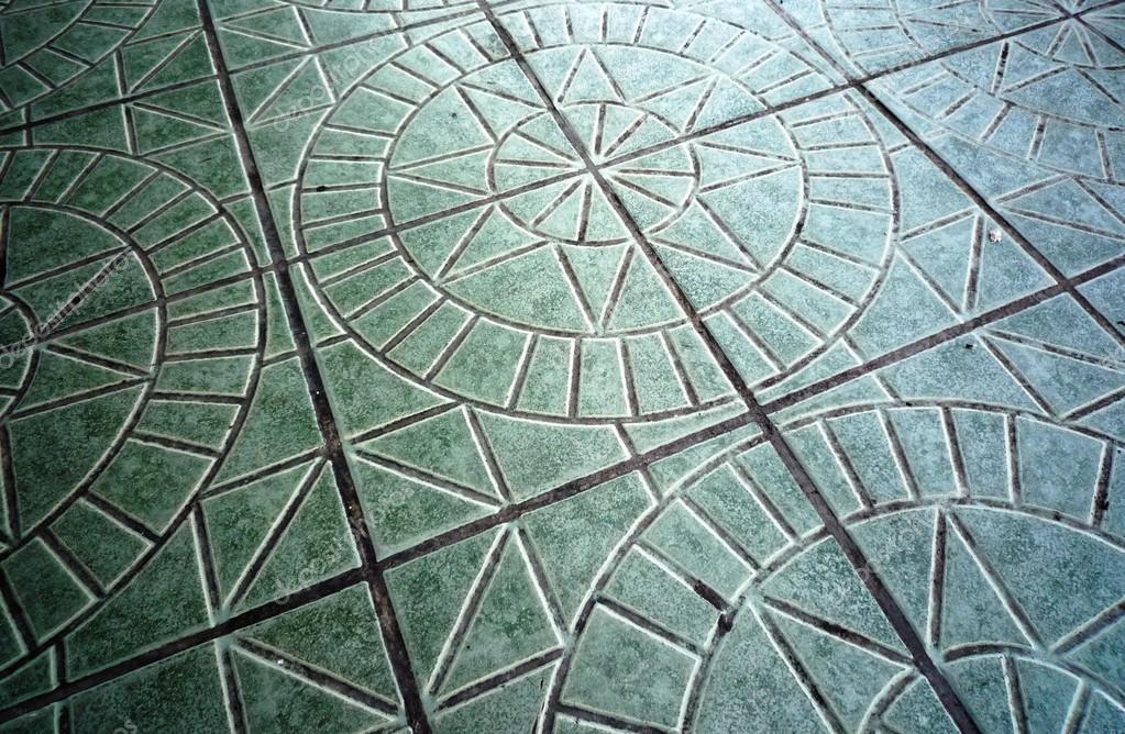 Patrón de azulejo de piso de cerámica en forma de estrella y ... Cerámica de piso