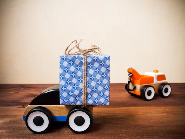 Concept of gift delivery service