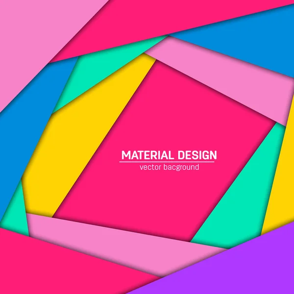 Vector material design background. Abstract creative concept layout template. For web and mobile app, paper art illustration design. style blank, poster, booklet. Motion wallpaper element. Flat ui.