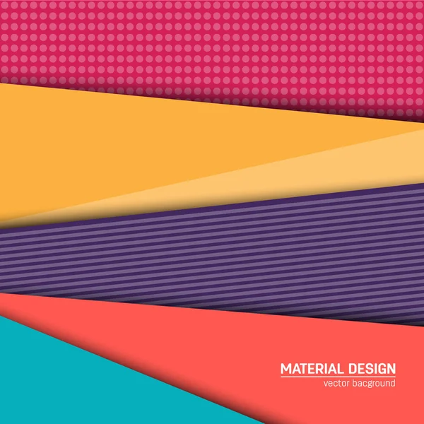 Vector material design background. Abstract creative concept layout template. For web and mobile app, paper art illustration design. style blank, poster, booklet. Motion wallpaper element. Flat ui.