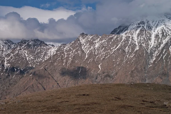 Snow-capped mountains. Caucasus mountains, Georgia