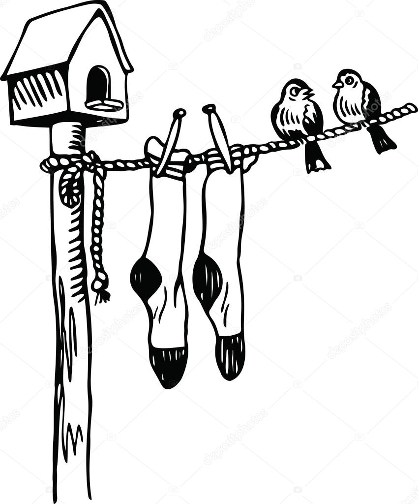 Laundry Line Clipart Laundry Line Clipart