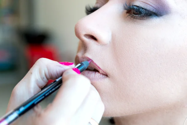 Makeup lip pencil