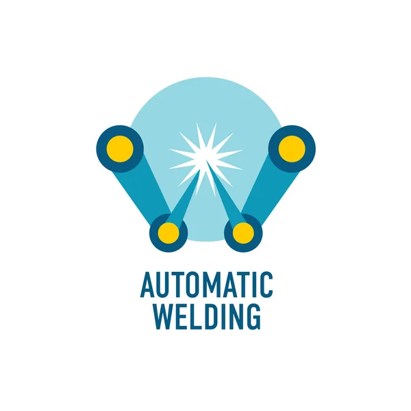 Automatic welding logo template