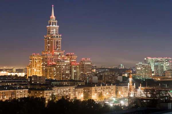 Moscow, night city
