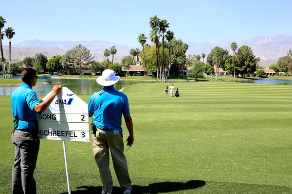 The golf course at the ANA inspiration golf tournament 2015