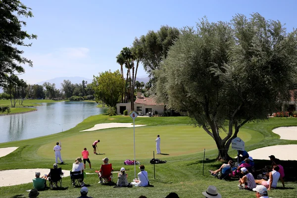 The golf course at the ANA inspiration golf tournament 2015