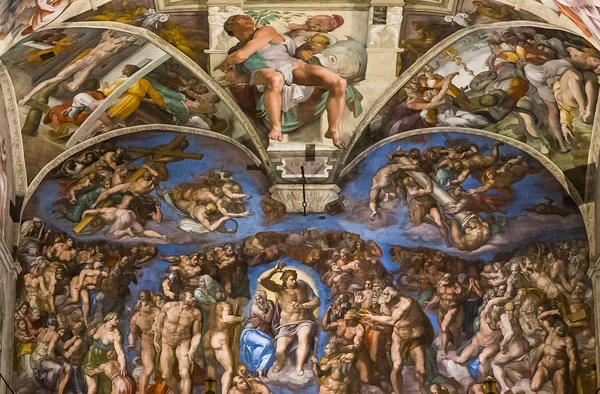 Interiors and details of the Sistine Chapel, Vatican city