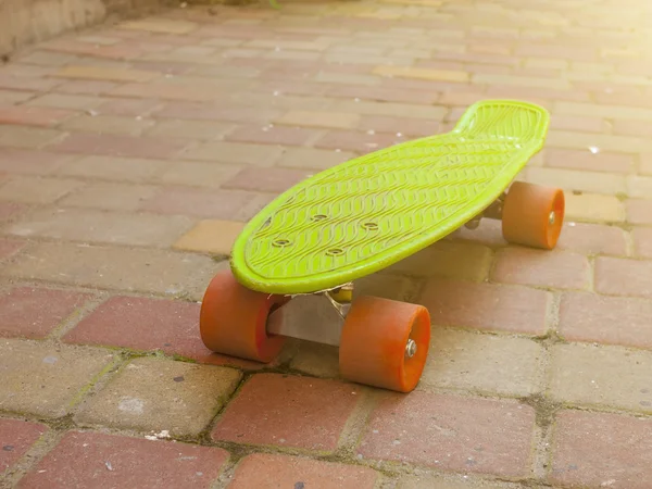 Skateboard on the street.