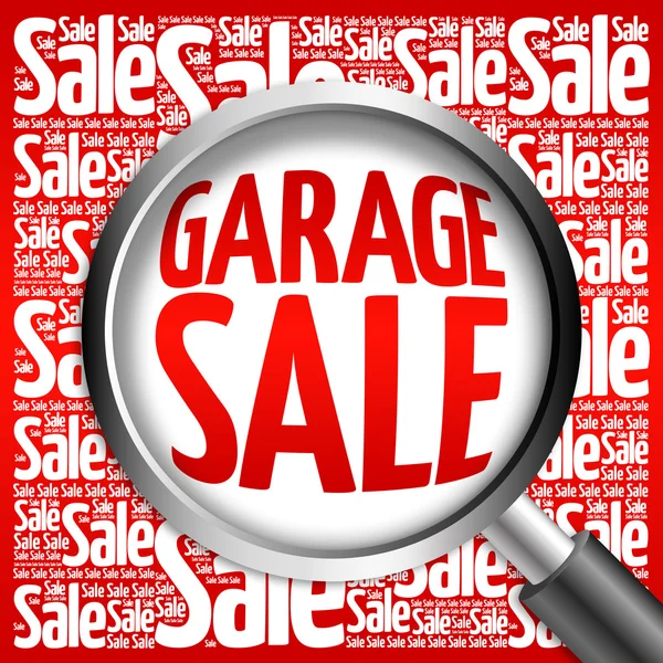 GARAGE SALE word cloud