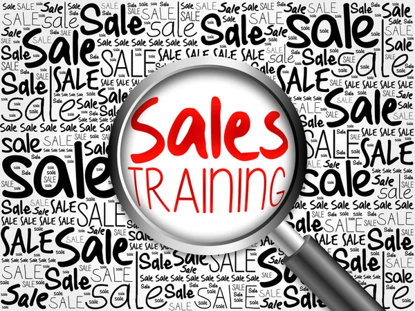 Sales Training sale word cloud