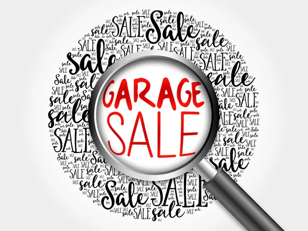 GARAGE SALE word cloud