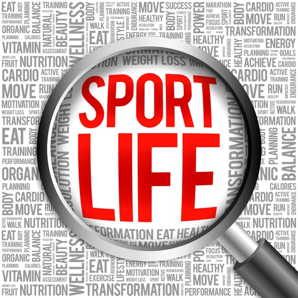 Sport Life word cloud