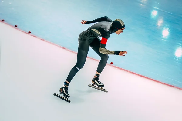 Athlete speed speed skaters track runs