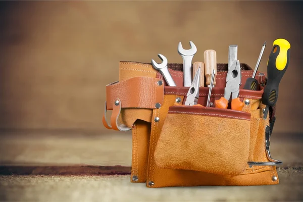 Tool belt with tools