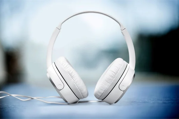 White Headphones Isolated