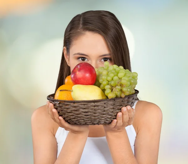Healthy Lifestyle, Fruit, Women.