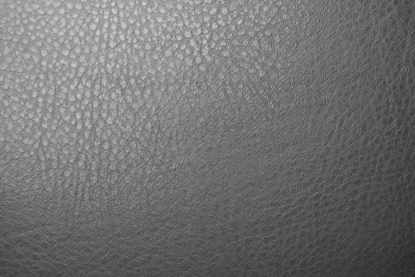 Black leather material texture background close up