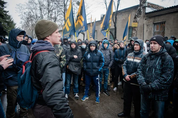 Azov Civilian Corps picketed the court