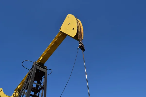 The pumping unit as the oil pump installed on a well