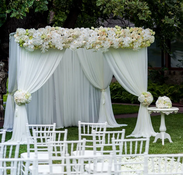 Beautiful wedding set up