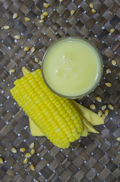 Corn milk grain ripe farm crop food nature harvest concept